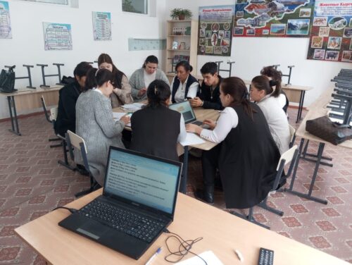 С 19 февраля по 19 марта учителя-предметники проходили онлайн-обучение по функциональной грамотности.